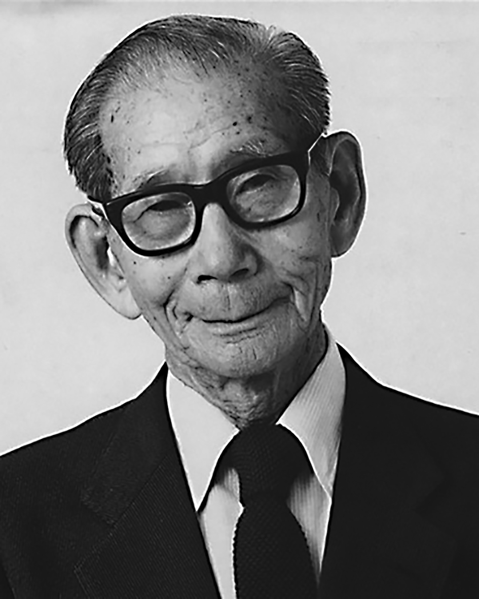 台灣工藝推動者顏水龍的肖像